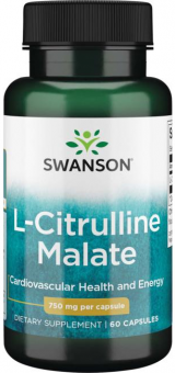 Swanson Swanson L-Citrulline Malate 750 mg, 60 капс. 